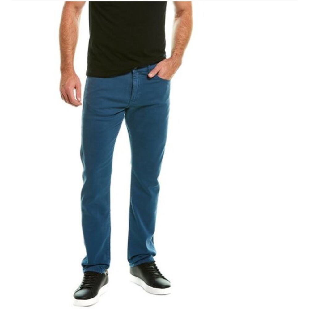 DL1961 Men's Russell Slim Straight in Turkish Sea (Ultimate Knit) Size 34x34